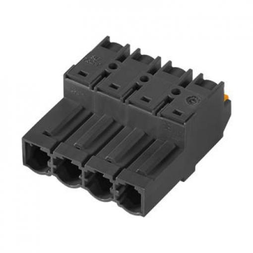 Weidmüller zástrčkový konektor na kabel Počet pólů 4 Rastr (rozteč): 7.62 mm 1043610000 60 ks