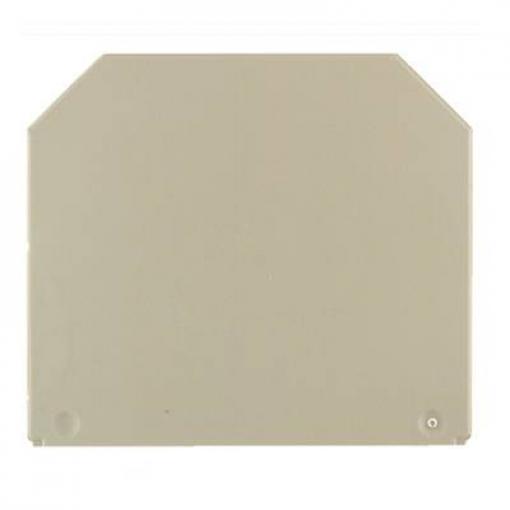 W-Series, Accessories, End plate, Partition plate WAP 16+35 WTW 2.5-10 1050100000-20 béžová Weidmüller 20 ks