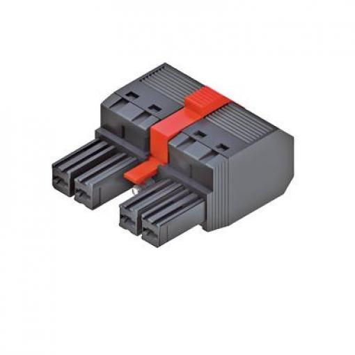 Weidmüller zásuvkový konektor na kabel Počet pólů 4 Rastr (rozteč): 7.62 mm 1060670000 40 ks