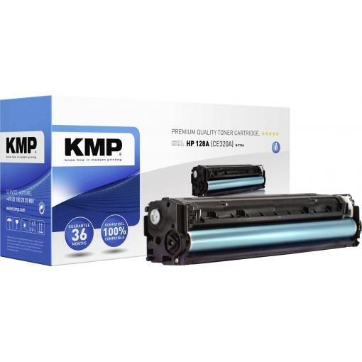 KMP Toner náhradní HP 128A, CE320A kompatibilní černá 2000 Seiten H-T144 1227,0000