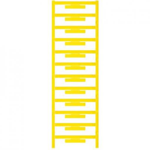 Group marker, Terminal markers, MultiCard, 33,3 x 5 mm, Polyamide, Colour: Yellow WAD 5 MC NE GE 1112920000 žlutá Weidmüller 48 ks