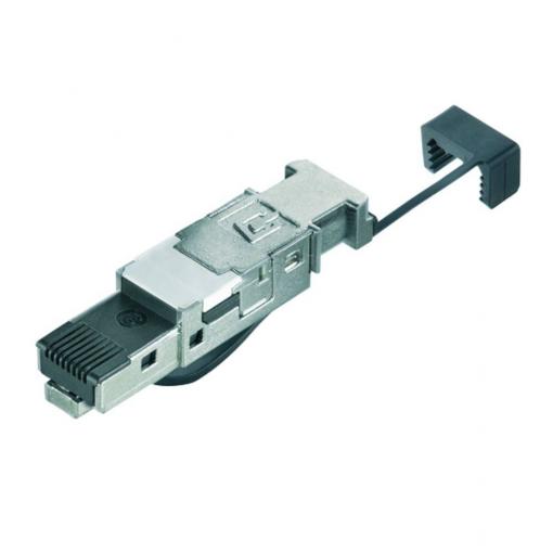 Weidmüller IE-PS-RJ45-FH-BK-B datový zástrčkový konektor pro senzory - aktory, 1132050000, 10 ks