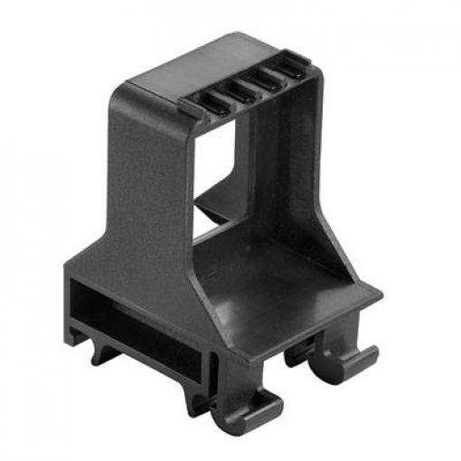 PCB plug-in connector, Accessories, Clip-in foot, Black, No. of poles: 12 RSV1,6 RF12/35X7.5 SW 1582940000 Weidmüller Množství: 10 ks