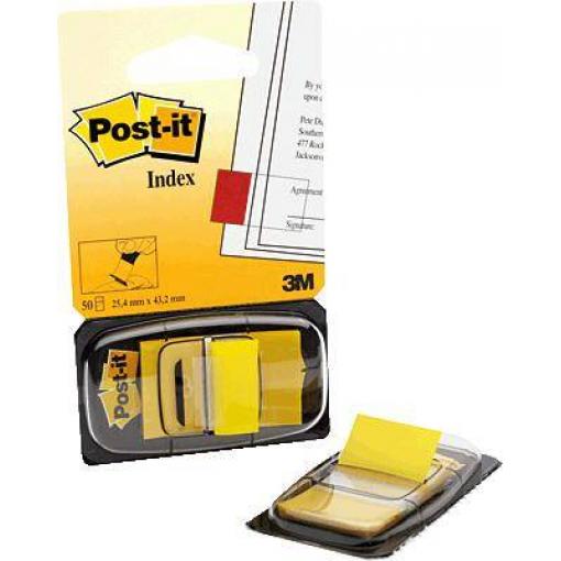 Post-it zásobník samolepících proužků Index 680-5 Barva lepicí pásky: žlutá 7000029860