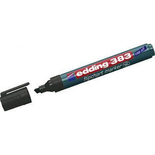 Edding 4-383001 popisovač na flipcharty 383 hrot ve tvaru klínu 1 - 5 mm černá 1 ks
