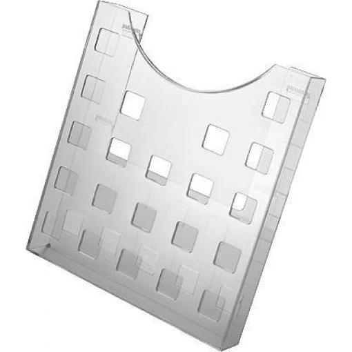Helit the grid H6102502 držák prospektů čiré sklo DIN A4 Počet přihrádek 1 N/A 1 ks (š x v x h) 239 x 262 x 47 mm