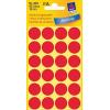 Avery-Zweckform 3004 popisovače etiket Ø 18 mm červená 96 ks trvalé papír