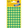 Avery-Zweckform 3143 popisovače etiket Ø 12 mm zelená 270 ks trvalé papír