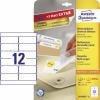 Avery-Zweckform L4743REV-25 99.1 x 42.3 mm papír bílá 360 ks přemístitelné univerzální etikety inkoust, laser, kopie 30 listů A4