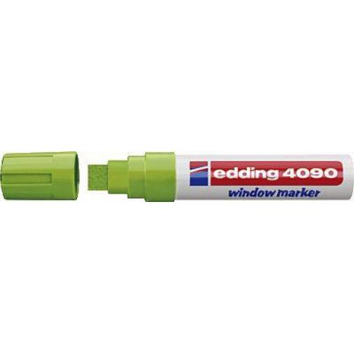 Edding 4090 4-4090011 křídový popisovač světle zelená 4 mm, 15 mm
