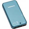Lenco Xemio-655 MP3 přehrávač, MP4 přehrávač 4 GB modrá hlasové nahrávání