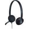 Logitech H340 Headset otevřená (On Ear) kabelová stereo černá Redukce šumu mikrofonu Počítače