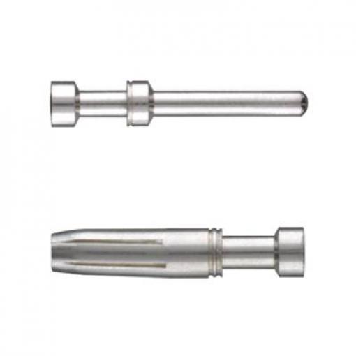 Heavy Duty Connectors, Contact, HE, HEE, HQ, MixMate, CM HE, CM BUS (CSB), Male, Conductor cross-section, max.: 1,5, turned, Copper alloy HDC-C-HE-SM1.5AU