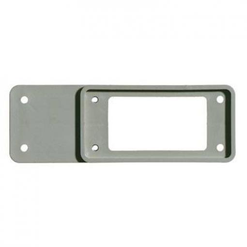 Heavy Duty Connectors, Accessories, Adapter plate, Size: 8, Plastic, Grey, 4 ADP-8/4-GR Weidmüller Množství: 10 ks montážní deska