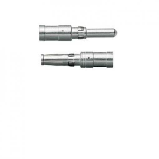 Heavy Duty Connectors, Contact, CM 3, Female, Conductor cross-section, max.: 4, turned, Copper alloy HDC-C-M3-BM4.0AG Weidmüller Množství: 100 ks krimpovací