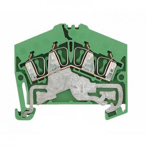 Z terminal with tension spring connection, PE terminal, Rated cross