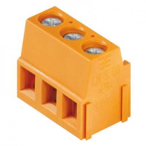 Weidmüller 1715320000 šroubová svorkovnice 2.5 mm² Pólů 3 oranžová 500 ks