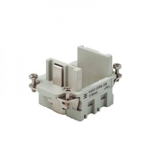 Heavy Duty Connectors, HDC insert, ConCept frame HDC-CR6-2B GR Weidmüller Množství: 5 ks Rámy