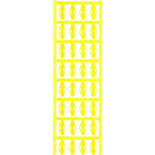 Weidmüller 1852360000 SFX 10/23 NE GE V2 značení kabelů Druh montáže: kabelové spony Potisknutelná plocha: 5 x 23.50 mm žlutá Počet markerů: 160 160 ks