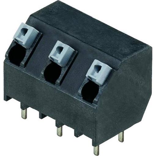 Weidmüller 1886120000 pružinová svorkovnice 1.5 mm² Pólů 3 černá 28 ks