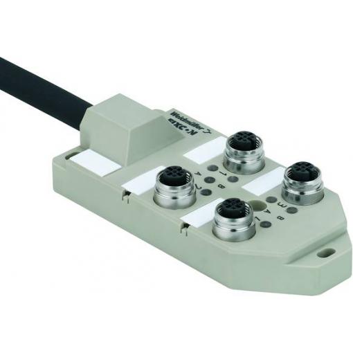 Weidmüller SAI-8-M 5P M12 ECO UT 1892081000 pasivní box senzor/aktor rozdělovač se zásuvkou M12 2 ks