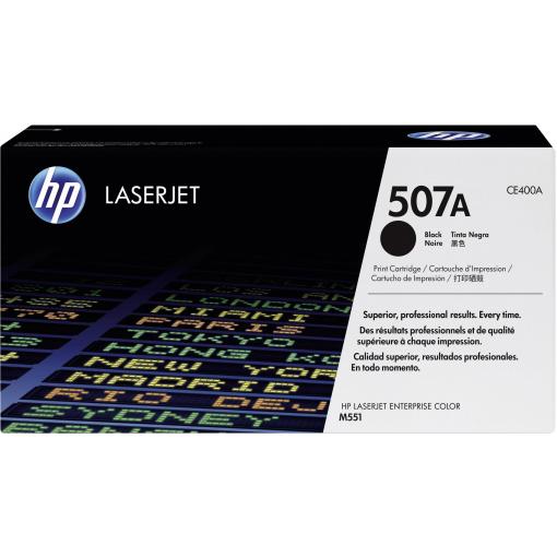 HP Toner 507A originál černá 5500 Seiten CE400A