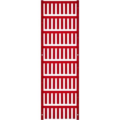 Weidmüller 1918900000 SF 3/21 NEUTRAL RT V2 značení kabelů Druh montáže: přichycení sponami Potisknutelná plocha: 4.60 x 21 mm červená Počet markerů: 320 320 ks