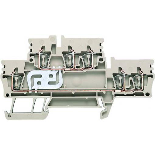 Z terminal with tension spring connection, Doubletier terminal, Rated