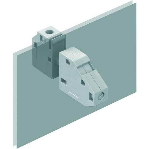 OMNIMATE Power - series WGK, Feedthrough terminal, Rated cross-section: 4 mm&sup2;, Screw connection, Grey, Feed-through (bushing) WGKV 4 1934050000 šedá