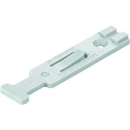 PCB plug-in connector, Accessories, Strain relief, Light Grey, No. of poles: 2 BV/SV 7.62HP/02 ZE GR 1937550000 Weidmüller Množství: 50 ks