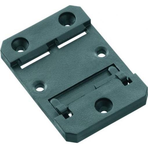 Weidmüller MTA 45 BK montážní adaptér černá (d x š x v) 68 x 48 x 8 mm 30 ks