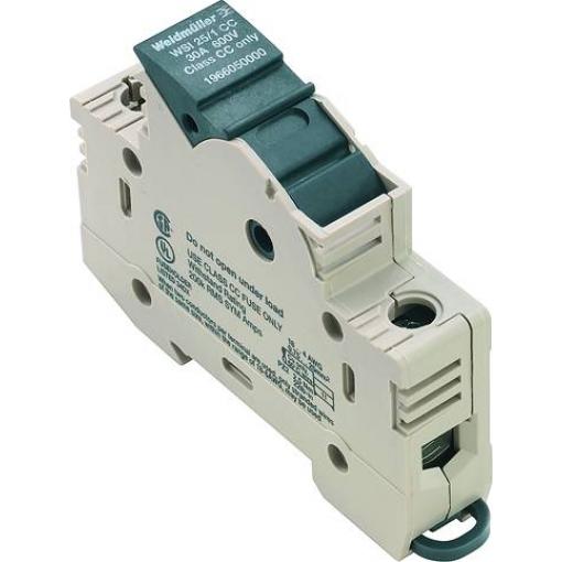 W-Series, Fuse terminal, Rated cross-section: 25 mm&sup2;, Screw connection, WSI 25/1 CC 1966050000 Tmavě béžová Weidmüller 12 ks