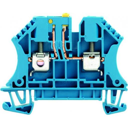W-Series, Test-disconnect terminal, Rated cross-section: 4 mm&sup2;, Screw connection WTR 4 BL 7910190000 modrá Weidmüller 50 ks