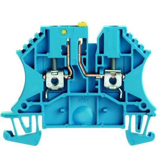 W-Series, Test-disconnect terminal, Rated cross-section: 2,5 mm&sup2;, Screw connection WTR 2.5 BL 8731640000 modrá Weidmüller 100 ks