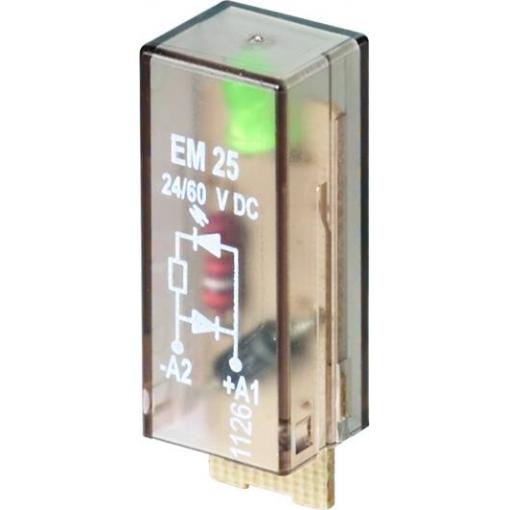 Weidmüller zasouvací modul s diodou s LED diodou, S nulovou diodou RIM-I 2 110/230VDC GN Barvy světla (LED svítidlo): zelená 10 ks