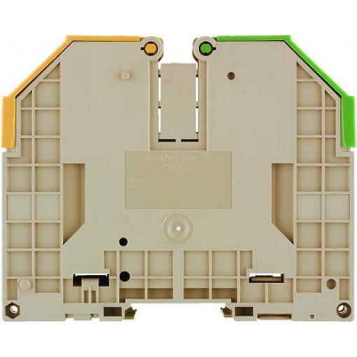W-Series, PE terminal, Rated cross-section: 70 mm², Screw connection, Direct mounting WPE 70N/35 9512200000 zelenožlutá Weidmüller 10 ks