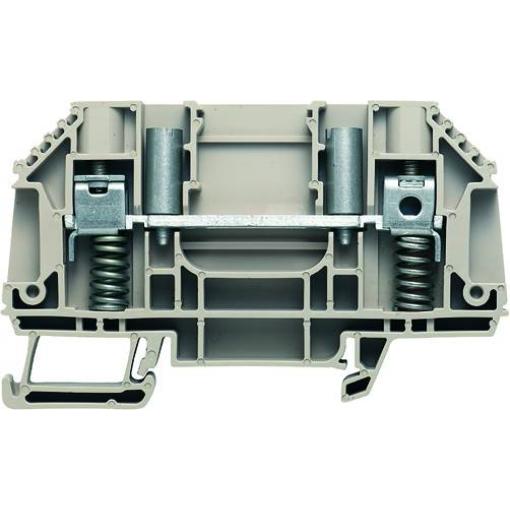 W-terminal with external tensioning, Test-disconnect terminal, Rated cross-section: 6 mm², Screw connection, WTD 6 SL 9538090000 Tmavě béžová Weidmüller 50 ks