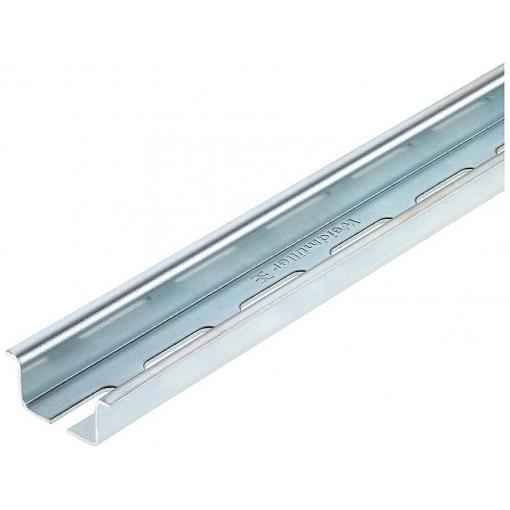 Mounting rail, DIN EN 60715, Steel, 1000 mm, galvanized TS 35X15/LL 1M/ST/ZN 0236510000 Weidmüller 1 m