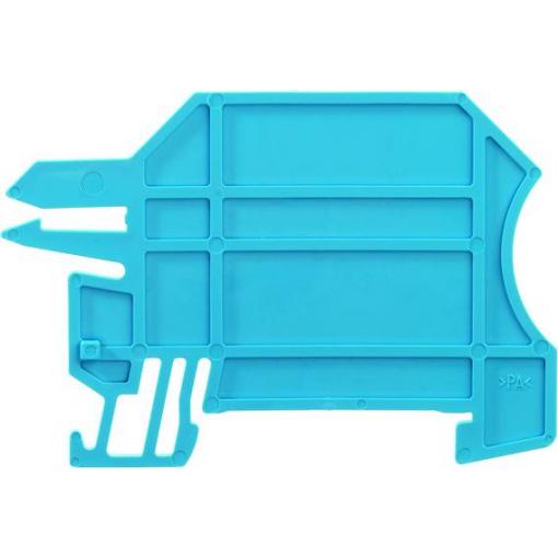 W-Series, Accessories, Fixing plate WHP 2.5-35N/10X3 BL 1050280000-20 modrá Weidmüller 20 ks