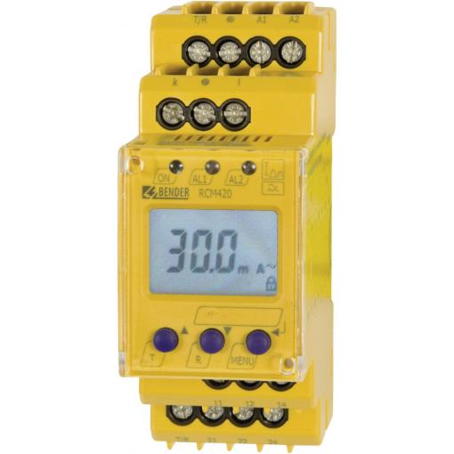 Bender B74014002 Hlídací proudové relé RCM 420-D-2 10 mA - 10 A