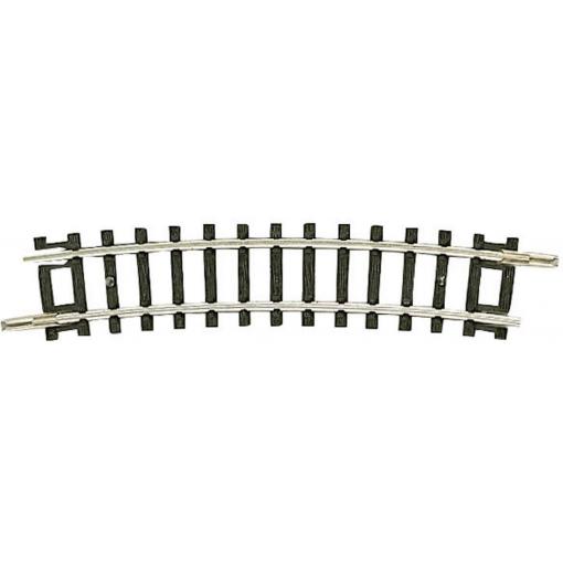 22235 kolej N Fleischmann (bez uložení) zahnutá kolej 15 ° 261.8 mm 12 ks