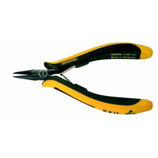 BERNSTEIN Tools for Electronics 3-687-15 ESD špičaté kleště rovné 130 mm