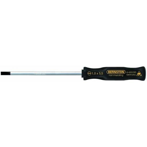 BERNSTEIN Tools for Electronics Bernstein Werkzeugfabrik dílnu šroubovák pro šrouby Microstix Šířka čepele: 5.5 mm Délka dříku: 125 mm