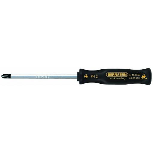 BERNSTEIN Tools for Electronics Bernstein Werkzeugfabrik 4-652 dílnu křížový šroubovák PH 1 Délka dříku: 80 mm
