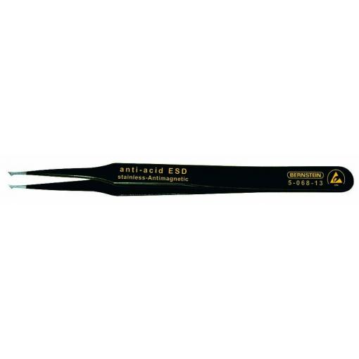 BERNSTEIN Tools for Electronics 5-068-13 SMD pinzeta, 13 SA-ESD, zaoblená, 120 mm