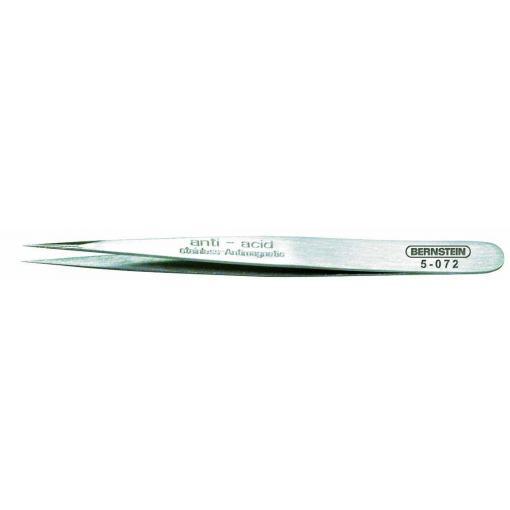 BERNSTEIN Tools for Electronics 5-072 SMD pinzeta, 3c SA, špičatá, úzká, 110 mm