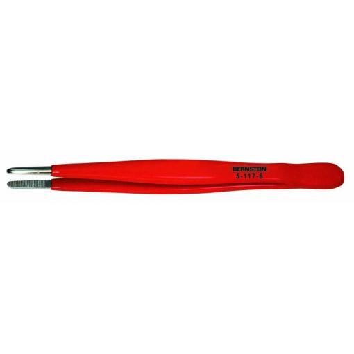BERNSTEIN Tools for Electronics 5-117-6 jemná pinzeta, tupá, 145 mm
