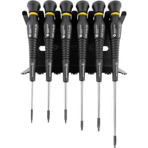 BERNSTEIN Tools for Electronics Bernstein Werkzeugfabrik sada šroubováků, TORX, 6dílná, 6-660