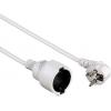 Hama 00047865 napájecí prodlužovací kabel, bílá, 3 m