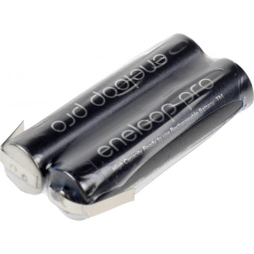 Panasonic eneloop Pro Akupack 2 x AAA pájecí špička ve tvaru Z Ni-MH 2.4 V 900 mAh